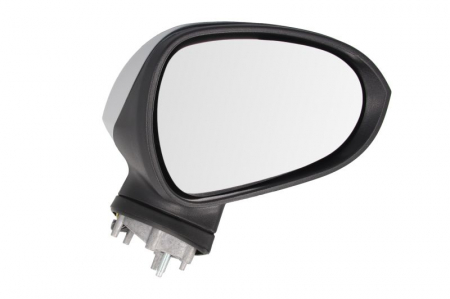Oglinda dreapta potrivit SEAT EXEO, EXEO ST 2008-2010 - electrica incalzita, crom, grunduita, pliabila electric [1]
