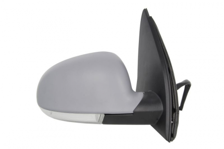 Caroserie - Oglinda dreapta electrica incalzita, crom, grunduita, pliabila electric VW GOLF V intre 2003-2009