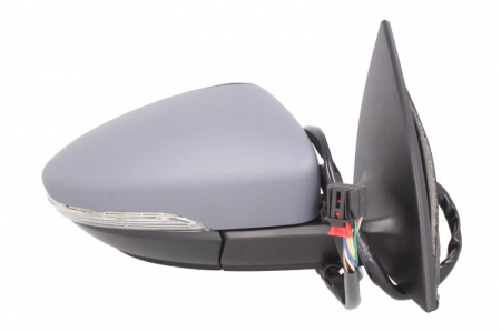 Oglinda dreapta electrica incalzita, crom, grunduita, pliabila electrica, cu lumina VW EOS intre 2011-2015 [1]