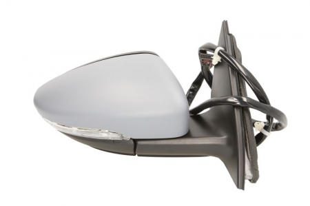 Oglinda dreapta electrica incalzita, crom, grunduita, pliabila electrica, cu lumina VW PASSAT intre 2010-2014 [1]