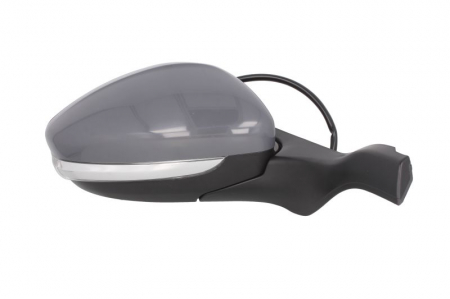 Oglinda dreapta electrica incalzita, crom, grunduita, pliabila electrica, cu senzor temperatura PEUGEOT 2008 I, 208, 208 I dupa 2013 [1]