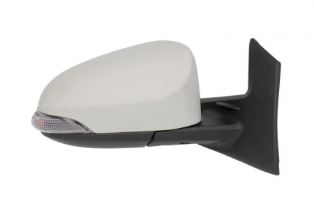 Caroserie - Oglinda dreapta electrica incalzita, crom, grunduita TOYOTA PRIUS C dupa 2011