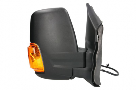 Oglinda dreapta potrivit FORD TRANSIT dupa 2013 - electrica incalzita, crom, scurt [1]