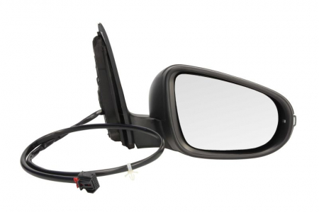 Oglinzi auto - Oglinda dreapta potrivit VW GOLF VI 2008-2012 - electrica incalzita, crom