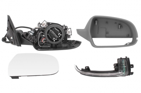 Caroserie - Oglinda dreapta electrica incalzita, grunduita AUDI A5 dupa 2007