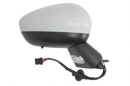 Oglinda dreapta potrivit CITROEN C4 II dupa 2009 - electrica incalzita, grunduita, cu senzor temperatura [1]
