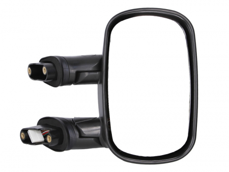 Oglinzi auto - Oglinda dreapta potrivit FIAT DOBLO 2001-2010 - electrica incalzita, grunduita