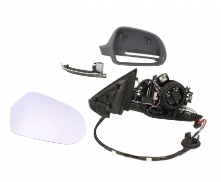 Oglinda dreapta electrica incalzita, grunduita, pliabila electric AUDI A3 intre 2008-2012 [0]