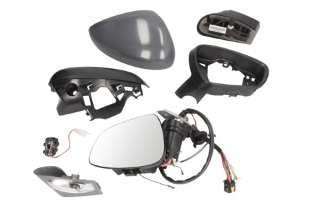 Oglinda dreapta electrica incalzita, grunduita, pliabila electric CITROEN DS4 intre 2011-2015 [0]
