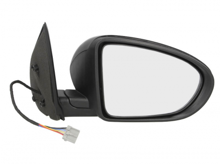 Oglinzi auto - Oglinda dreapta electrica incalzita, grunduita, pliabila electric NISSAN QASHQAI intre 2007-2010