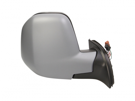 Oglinzi auto - Oglinda dreapta electrica incalzita, grunduita, pliabila electrica, cu senzor temperatura CITROEN BERLINGO; PEUGEOT PARTNER intre 2008-2015