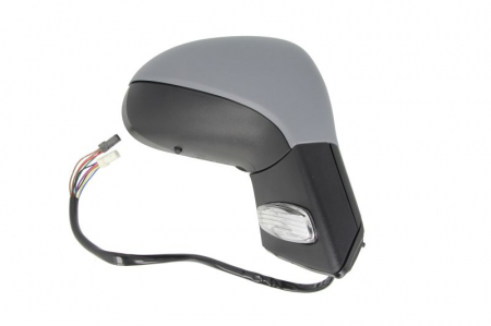 Oglinda dreapta electrica incalzita, grunduita, pliabila electrica, cu senzor temperatura PEUGEOT 207, 207 CC, 207 SW [2]