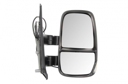 Oglinzi auto - Oglinda dreapta potrivit IVECO DAILY 2011-2014 - manuala crom, scurt