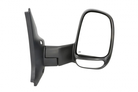 Caroserie - Oglinda dreapta manuala incalzita, crom, lung FORD TRANSIT intre 1994-2000