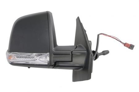 Oglinda dreapta (mecanica, convex, cu senzor temperatura) potrivit FIAT DOBLO II; OPEL COMBO D 09.14-12.22 [1]