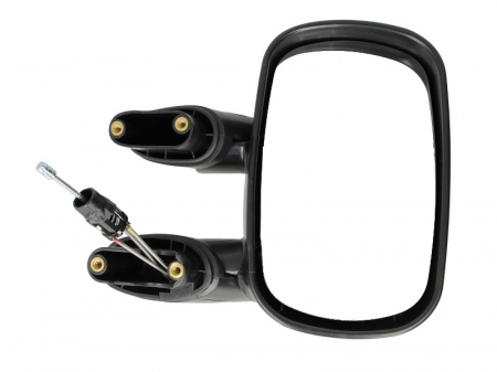 Oglinda dreapta mecanica , crom FIAT DOBLO intre 2001-2010 [1]