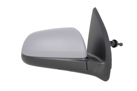 Oglinda dreapta potrivit CHEVROLET AVEO 2008-2011 - mecanica , crom, grunduita [1]