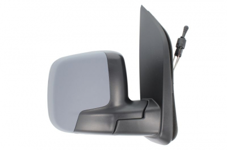 Oglinda dreapta mecanica , grunduita CITROEN NEMO; FIAT FIORINO; PEUGEOT BIPPER intre 2007-2016 [1]