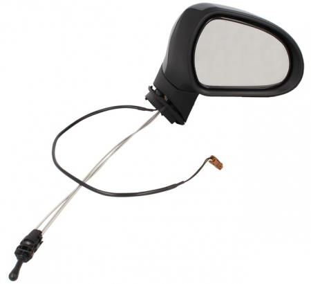 Caroserie - Oglinda dreapta mecanica , grunduita, cu senzor temperatura PEUGEOT 207, 207 SW