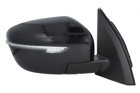 Oglinda exterioara dreapta (electric, convex, cu incalzire, subacoperit, cu semnalizator) potrivit NISSAN QASHQAI II J11 11.13-12.20 [1]