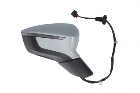 Oglinda exterioara dreapta (electric, convex, cu incalzire, subacoperit, cu semnalizator) potrivit SEAT ARONA KJ 01.21- [1]