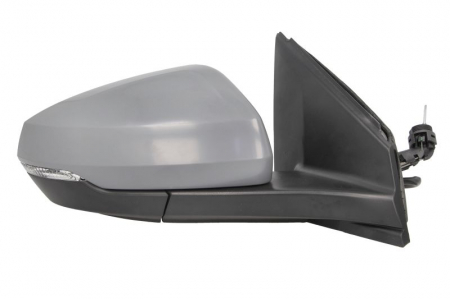 Oglinda exterioara dreapta (mecanic, convex, subacoperit, cu semnalizator) potrivit VW POLO VI AW 09.17- [1]