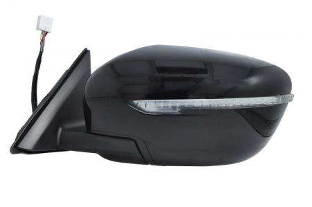 Oglinda exterioara stanga (electric, convex, cu incalzire, subacoperit, cu semnalizator) potrivit NISSAN ROGUE II, X-TRAIL T32 12.13-12.21 [1]