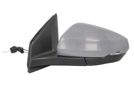 Oglinda exterioara stanga (mecanic, asferica, subacoperit, cu semnalizator) potrivit VW POLO VI AW 09.17- [1]