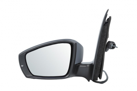 Oglinda exterioara stanga (mecanic, convex, subacoperit, cu semnalizator) potrivit SKODA CITIGOe iV; VW UP 07.16- [0]