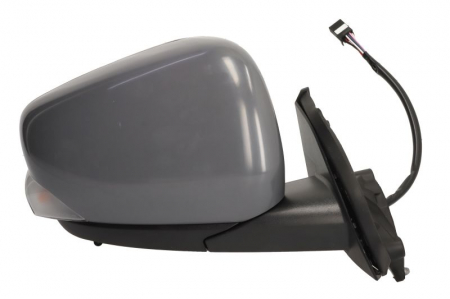 Oglinda laterala dreapta (electric, asferic, cu incalzire, grund, cu semnalizator, cu senzor temperatura, versiune cu dulie) potrivit MERCEDES CITAN II W420; NISSAN TOWNSTAR; RENAULT KANGOO III dupa 2 [1]