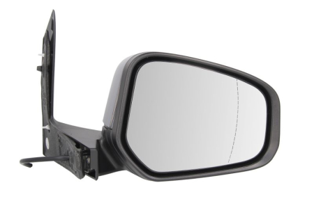 Oglinda laterala Dreapta electric, asferice, crom, carcasa potrivit FORD TOURNEO COURIER B460, TRANSIT COURIER B460, TRANSIT COURIER B460/MINIVAN [0]