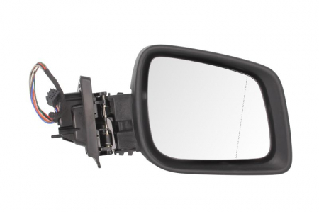 Caroserie - Oglinda laterala Dreapta electric, asferice, incalzita, crom, pliabil electric potrivit MERCEDES Clasa A W169, B SPORTS TOURER W245 