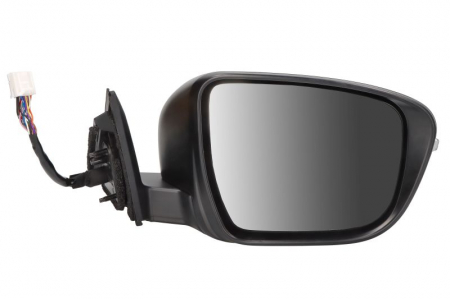 Piese Auto - Oglinda laterala dreapta (electric, convex, cu incalzire, asistena benzi, grund, rabatare electrica, cu semnalizator, cu camera) potrivit NISSAN ROGUE II, X-TRAIL III T32 01.14-08.22