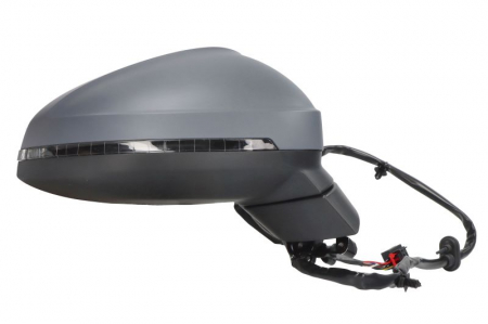 Oglinda laterala dreapta (electric, convex, cu incalzire, asistent schimbare banda, cu semnalizator) potrivit AUDI A4 B9 dupa 2015 [1]