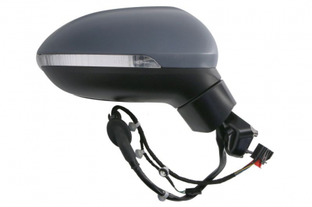 Oglinda laterala dreapta (electric, convex, cu incalzire, asistent schimbare banda, cu semnalizator) potrivit VW PASSAT B8, PASSAT B8 FL 08.14- [1]