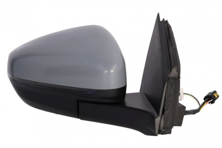 Oglinda laterala dreapta (electric, convex, cu incalzire, pliabil electric, cu semnalizator, cu senzor temperatura) potrivit CITROEN C5 AIRCROSS; PEUGEOT 3008 P84, 3008 P84 FL, 5008 II T87 dupa 2016 [1]