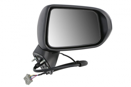 Caroserie - Oglinda laterala dreapta (electric, convex, cu semnalizator) potrivit HONDA JAZZ II 01.05-07.08