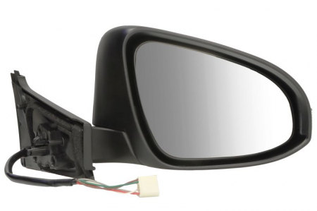 Caroserie - Oglinda laterala dreapta (electric, convex, grunduit, cu semnalizator) potrivit TOYOTA YARIS XP130 12.10-12.19