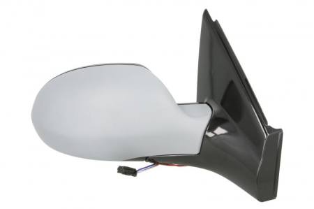 Oglinda laterala Dreapta (electric, convexa, incalzita, albastru, captuseala, pliabil electric) potrivit CITROEN C5 I, C5 II, C5 II/KOMBI, C5 I/KOMBI -01.08 [1]