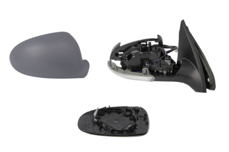 Oglinda laterala Dreapta electric, convexa, incalzita, captuseala, pliabil electric potrivit VW GOLF V, JETTA III, PASSAT B5.5 [2]