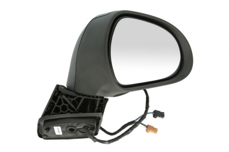 Oglinda laterala Dreapta (electric, convexa, incalzita, crom, captuseala, cu senzor de temperatura) potrivit PEUGEOT 207, 207/HATCHBACK [1]