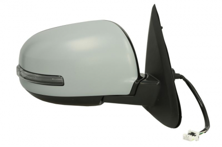 Oglinda laterala Dreapta (electric, convexa, incalzita, crom, captuseala, pliabil electric) potrivit MITSUBISHI OUTLANDER III [1]