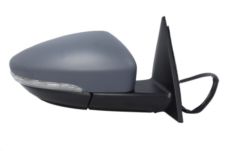 Oglinda laterala Dreapta electric, convexa, incalzita, crom, captuseala potrivit VW BEETLE, PASSAT B6, PASSAT B7, PASSAT B7/KOMBI [1]