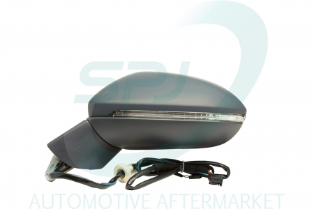 Oglinda laterala Dreapta (electric, convexa, incalzita, crom, captuseala) potrivit VW GOLF SPORTSVAN VII, TOURAN [3]