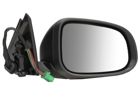 Caroserie - Oglinda laterala dreapta (electric, cu memorie, asferic, cu incalzire, pliabil electric, cu semnalizator, long indicator) potrivit VOLVO V40 II 02.16-08.19