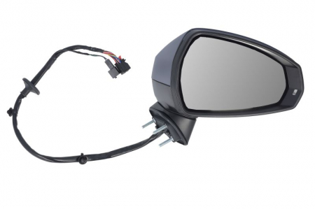 Caroserie - Oglinda laterala dreapta (electric, cu memorie, asferic, cu incalzire, pliabil electric, cu semnalizator) potrivit AUDI A3 8V 04.12-05.20