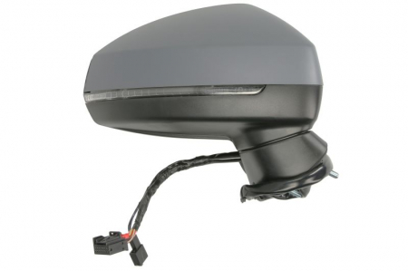 Oglinda laterala dreapta (electric, cu memorie, asferica, cu incalzire, asistenta schimbare benzi, grunduit, rabatare electrica, cu semnalizator) potrivit AUDI A3 8V 2012-2020 [1]