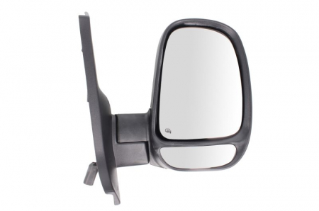 Caroserie - Oglinda laterala Dreapta electric, incalzita, crom potrivit FORD TRANSIT, TRANSIT TOURNEO pana in 2000
