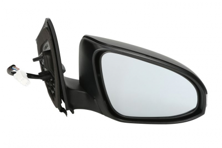Caroserie - Oglinda laterala Dreapta electric, incalzita, crom, potrivit TOYOTA COROLLA