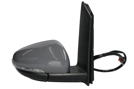 Oglinda laterala Dreapta electric, incalzita, crom, potrivit VW TOURAN pana in 2014 [1]